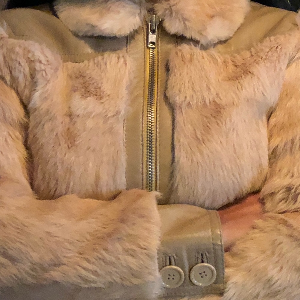 Mark Jacobs Fur and Leather Coat/Never worn